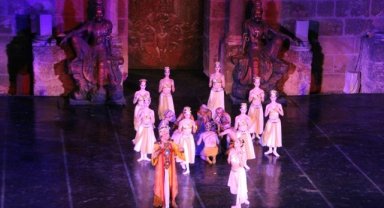 Aspendos Opera ve Bale Festivali'nde "La Bayadere" balesi sahnelendi