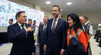 Bakan Bayraktar, Akkuyu NGS inşaat sahasında incelemede bulundu