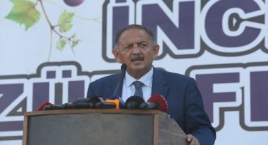 Bakan Özhaseki, Kayseri'de 28. Kültür, Turizm ve Üzüm Festivali'nde konuştu: