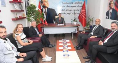 Başkan Büyükkılıç’tan CHP ve İYİ Parti'ye Nezaket Ziyareti