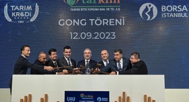 Borsa İstanbul'da gong Tarkim Bitki Koruma Sanayi ve Ticaret AŞ için çaldı