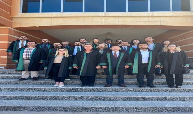 Çankırı'da avukatlara yönelik saldırılar protesto edildi