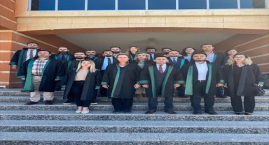 Çankırı'da avukatlara yönelik saldırılar protesto edildi