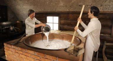 Çeşit çeşit peynirin yayladan sofraya yolculuğu müzede anlatılıyor