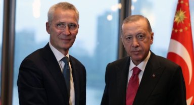 Cumhurbaşkanı Erdoğan, NATO Genel Sekreteri Jens Stoltenberg'i kabul etti