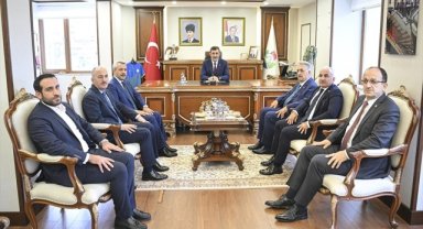 Cumhurbaşkanı Yardımcısı Yılmaz, Rize Valiliği'ni ziyaret etti