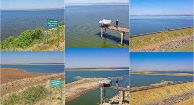 Devegeçidi Baraj Gölü'nün doluluk oranı 3 ayda yüzde 65'ten 27'ye düştü