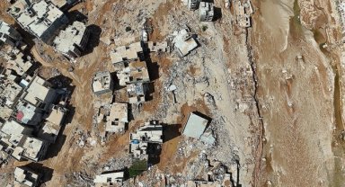 DSÖ: Libya'da sellerden etkilenen bölge 1,5 milyondan fazla kişiye ev sahipliği yapıyor