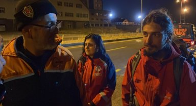 Erciyes Dağı'nda mahsur kalan Polonyalı dağcı kurtarıldı