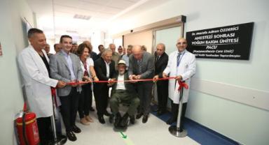 ERÜ’de Mustafa Adnan Özderici Anestezi Sonrası Yoğun Bakım Ünitesi açıldı