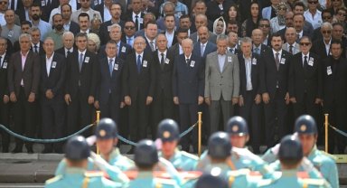 Eski bakanlardan Necmettin Cevheri için Meclis'te cenaze töreni düzenlendi