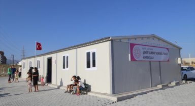 Hatay'da Şehit Yarbay Songül Yakut Anaokulu açıldı