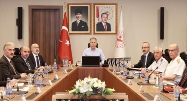 İçişleri Bakanlığı'nda Güvenlik, İstihbarat ve Koordinasyon Toplantısı gerçekleştirildi