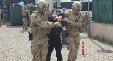 "İnegöl Terkinler Çetesi" operasyonunda gözaltına alınan 35 şüpheli adliyeye sevk edildi