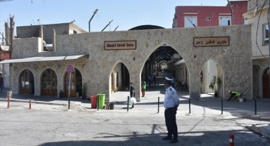 Irak'ın Türkiye sınırındaki Zaho ilçesinde Osmanlı mirası 140 yıllık çarşı restore edildi