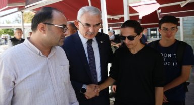 İzmir'de düşen helikopterde hayatını kaybeden pilot Eskişehir'de son yolculuğuna uğurlandı