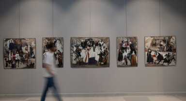 Kafkas halk kahramanlarının tanıtıldığı "Kafkasya Efsaneleri" sergisi Ankara'da açıldı