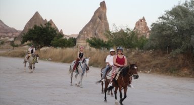 Kapadokya'daki müze ve ören yerlerini 8 ayda 3 milyondan fazla turist ziyaret etti