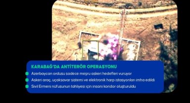 Karabağ'da 60'tan fazla askeri mevzi Azerbaycan ordusunun kontrolüne geçti