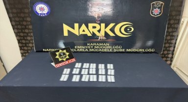 Karaman'da araması bulunan 13 şüpheli yakalandı