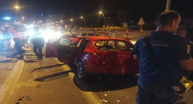 Kayseri'deki trafik kazasında 4 kişi yaralandı