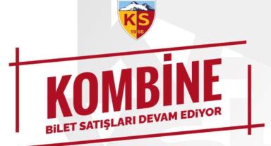 Kayserispor’da kombine biletleri yeniden satışta