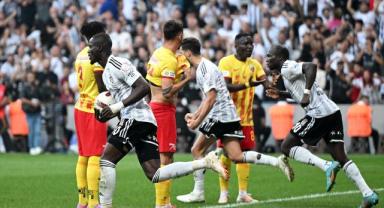 Kayserispor’da sezonun ilk mağlubiyeti: BJK - KS 2-1 