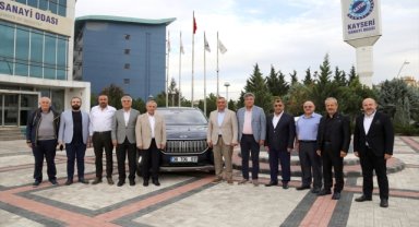 KAYSO yerli otomobil Togg'u teslim aldı