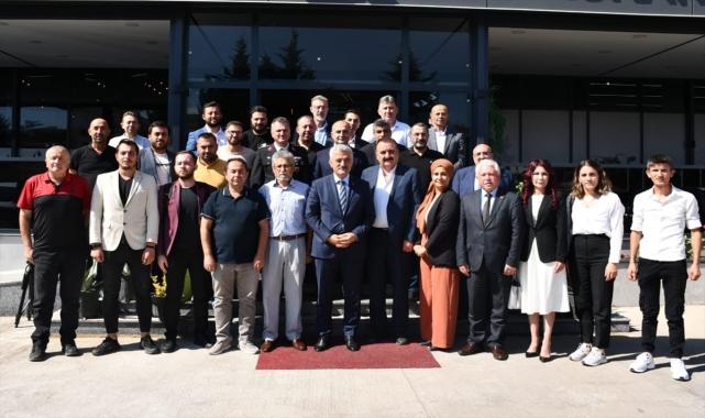 Kırıkkale Valisi Makas, gazetecilerle bir araya geldi