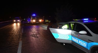 Kırıkkale'de şarampole devrilen motosikletin sürücüsü öldü