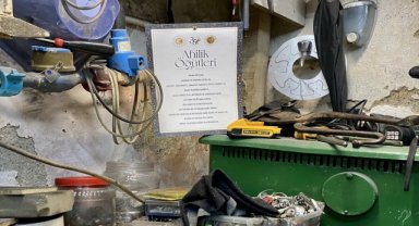 Kırşehirli esnaflar vatandaşları "Ahilik Haftası" kutlamalarına davet etti 