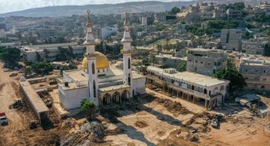 Libya'daki sel felaketinde Derne'deki bazı tarihi yapılar da yıkıldı