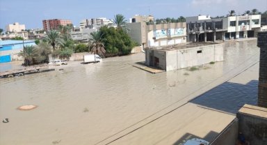 Libya'nın doğusunda sel nedeniyle 2 kişi öldü