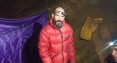 Mersin'de mağarada rahatsızlanan ABD'li dağcıdan Türk yetkililere teşekkür