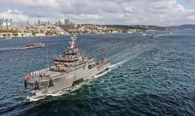 Preveze Deniz Zaferi'nin 485'inci yıl dönümü ve Deniz Kuvvetleri Günü İstanbul'da kutlandı