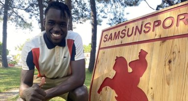 Samsunspor'un Belçikalı forveti Dimata, Süper Lig'i değerlendirdi