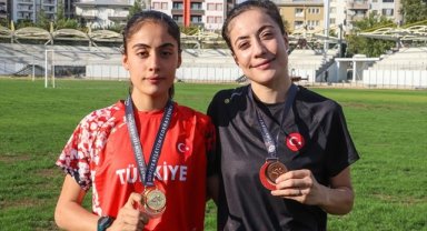 Siirtli 2 kız kardeş, atletizmde yeni başarılara imza atmak istiyor