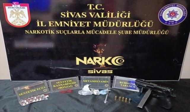Sivas'ta uyuşturucu operasyonu düzenlendi