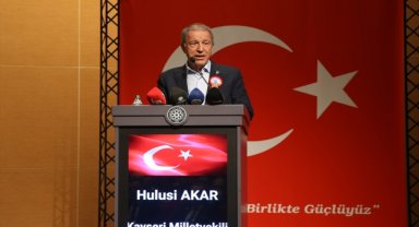 TBMM Milli Savunma Komisyonu Başkanı Akar, Kayseri'de şed kuşatma töreninde konuştu: