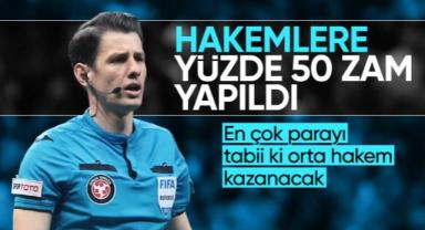 TFF'den hakemlere büyük müjde!