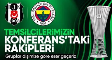 UEFA Avrupa Konferans Ligi’nde temsilcilerimizin rakipleri belli oldu