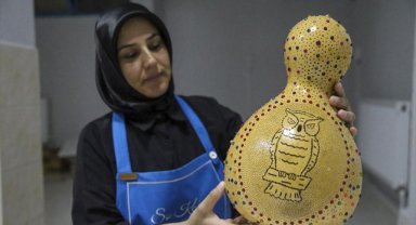 Uşaklı kadının evde başladığı hobisi girişim hikayesine dönüştü