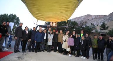 Vali Çiçek, Diplomatları Soğanlı ‘da ağırladı