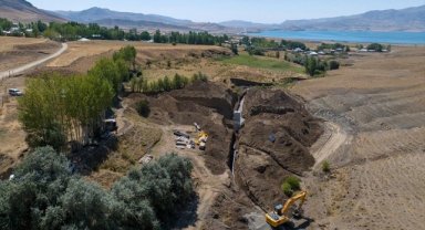 Van'da yapımına başlanan yer altı barajıyla su kaybı önlenecek