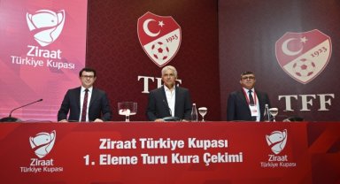 Ziraat Türkiye Kupası'nda 1. eleme turu kuraları çekildi