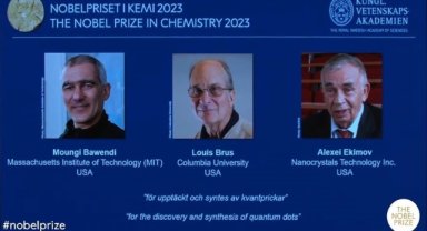 2023 Nobel Kimya Ödülü'nü Moungi Bawendi, Louis Brus ve Alexei Ekimov kazandı