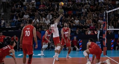 A Milli Erkek Voleybol Takımı, Slovenya'ya 3-0 mağlup oldu