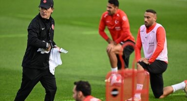 A Milli Futbol Takımı, Hırvatistan maçı hazırlıklarına başladı