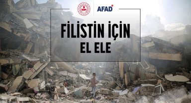 AFAD, Filistin için yardım kampanyası başlattı