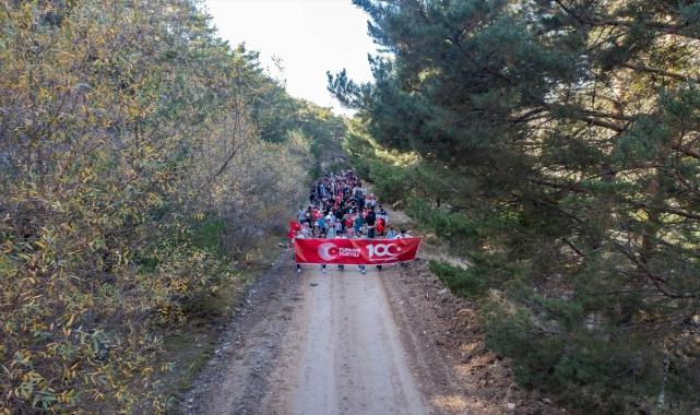 Akdağmadeni'nde "100. Yıl Doğa Yürüyüşü" etkinliği düzenlendi